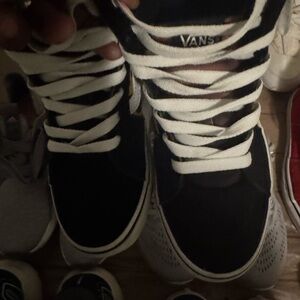 Vans Classic Black and White High-Tops